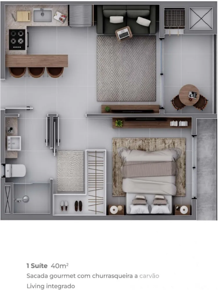 Apartamento, 2 quartos, 64 m² - Foto 12