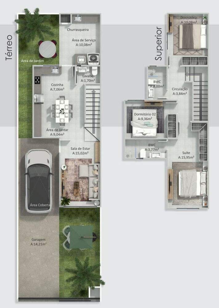 Apartamento, 3 quartos, 141 m² - Foto 2