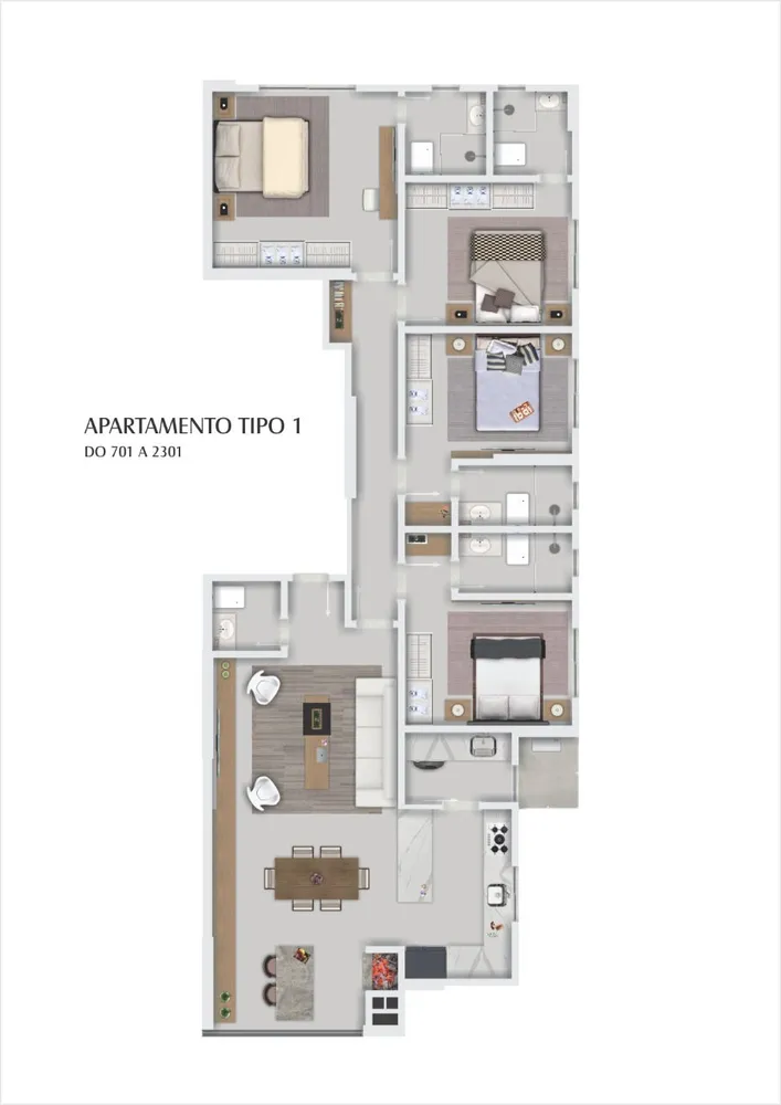 Apartamento, 4 quartos, 135 m² - Foto 14