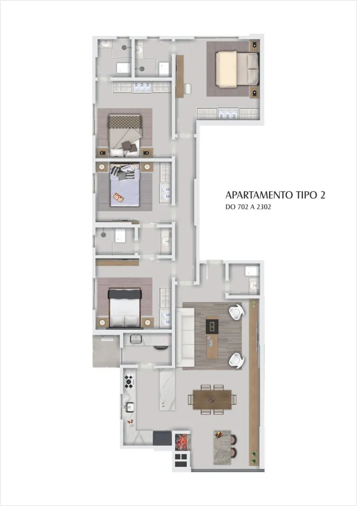 Apartamento, 4 quartos, 135 m² - Foto 13