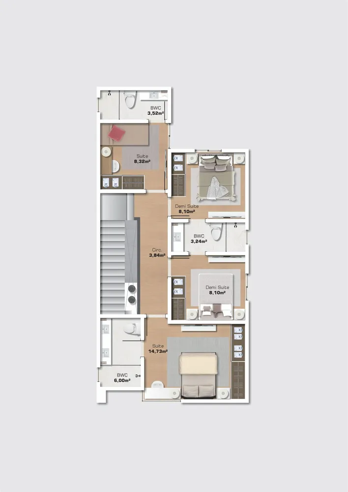 Apartamento, 4 quartos, 202 m² - Foto 8