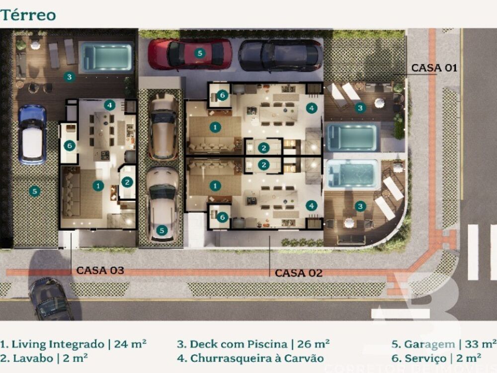 Casa, 3 quartos - Foto 4