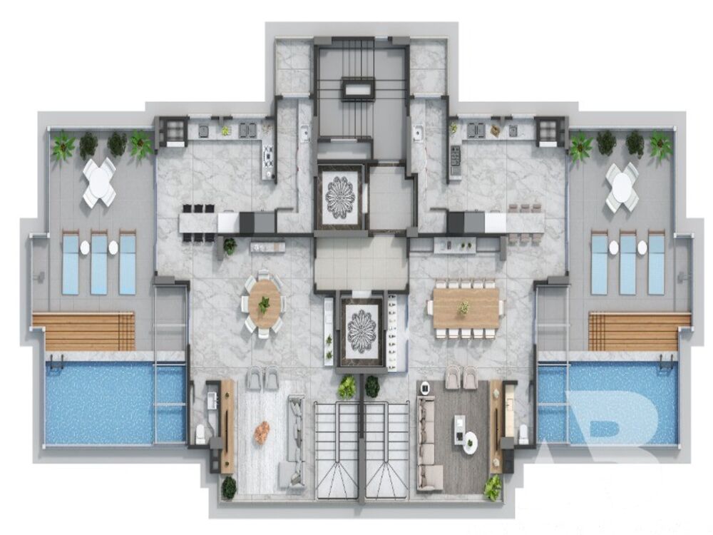 Cobertura, 4 quartos, 296 m² - Foto 10
