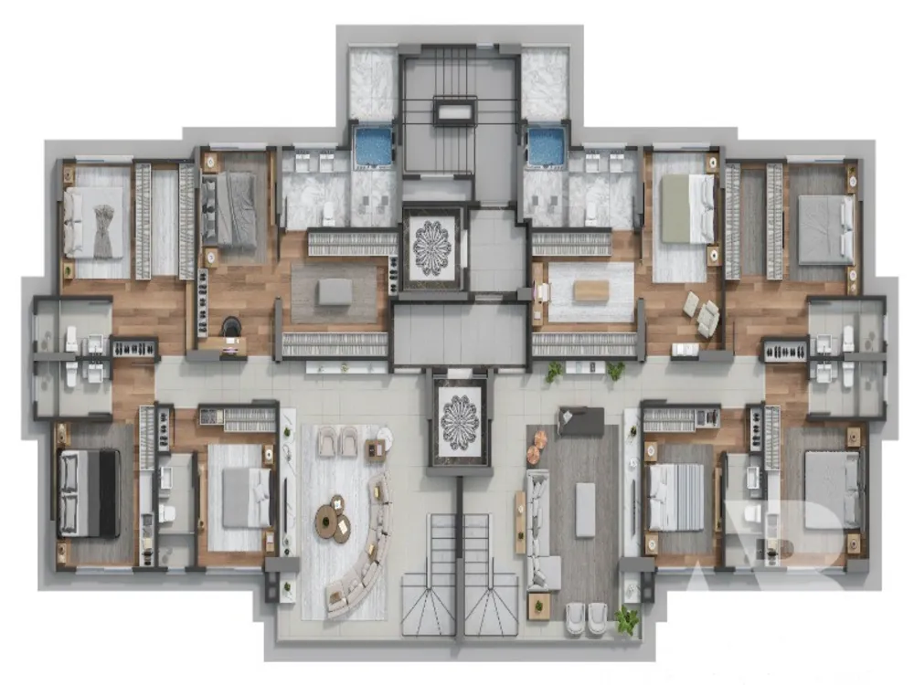 Cobertura, 4 quartos, 296 m² - Foto 6