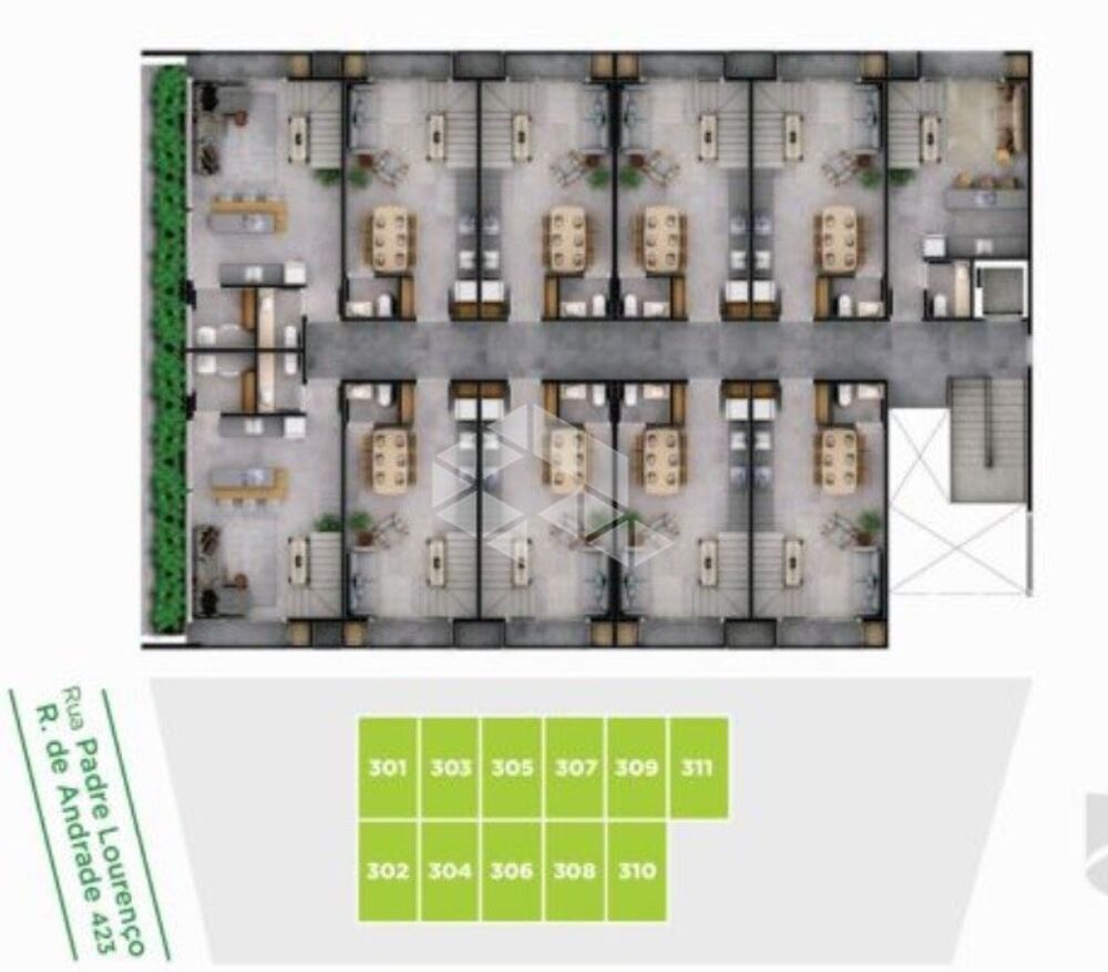 Apartamento, 1 quarto, 49 m² - Foto 1