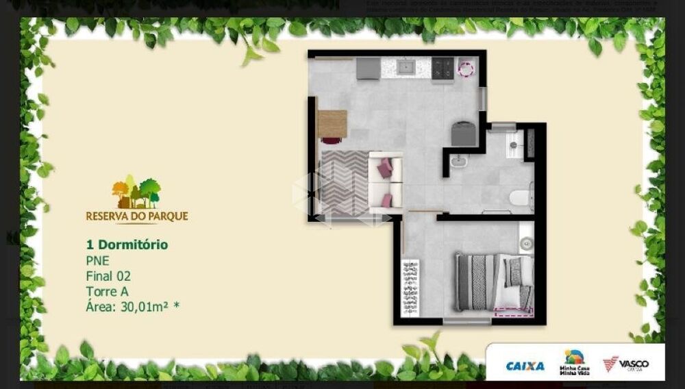 Apartamento, 1 quarto, 24 m² - Foto 4