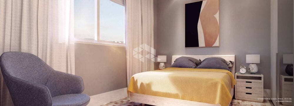 Apartamento à venda com 1 quarto, 43m² - Foto 1