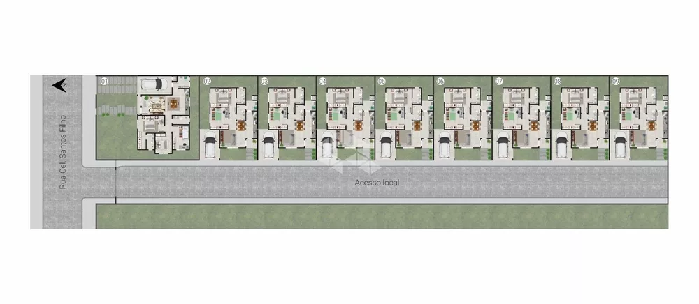 Casa, 2 quartos, 74 m² - Foto 8