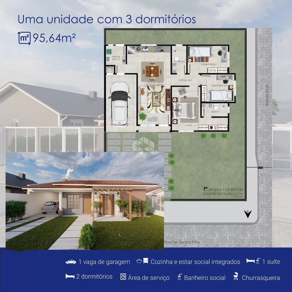 Casa, 2 quartos, 74 m² - Foto 10