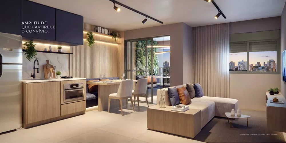 Apartamento, 2 quartos, 49 m² - Foto 1