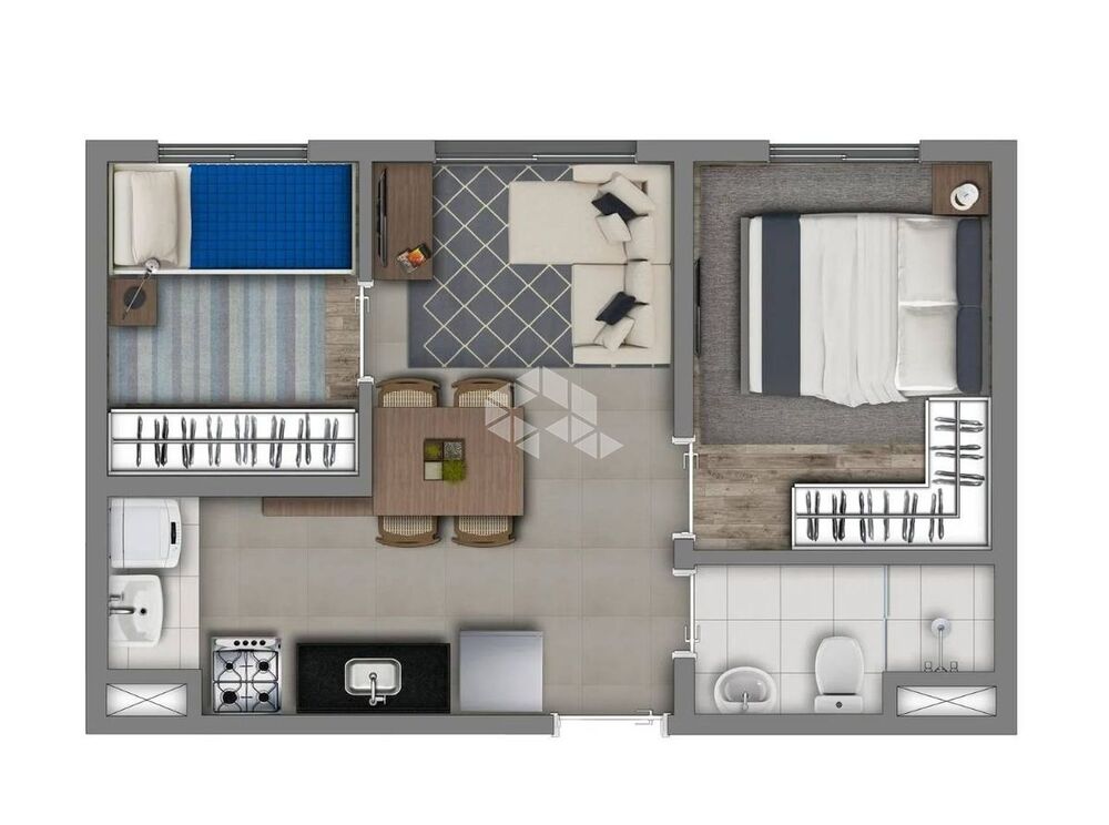 Apartamento à venda com 2 quartos, 36m² - Foto 10