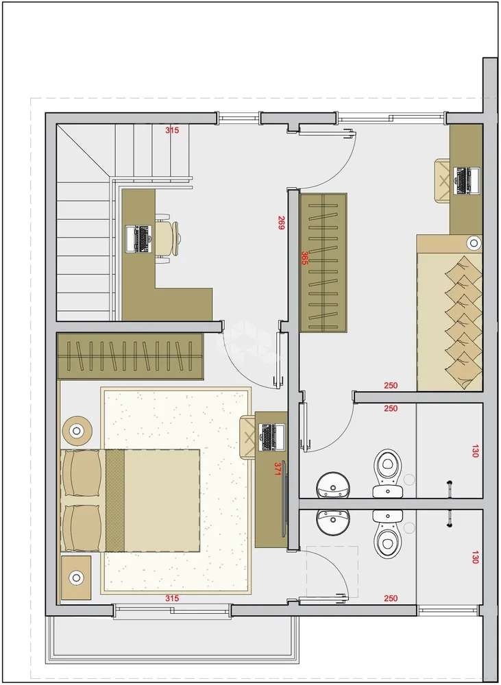 Casa, 2 quartos, 96 m² - Foto 1