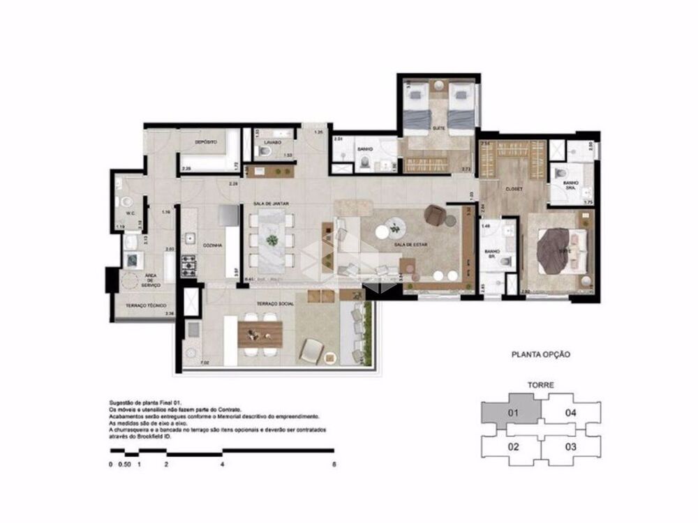Apartamento, 3 quartos, 132 m² - Foto 17