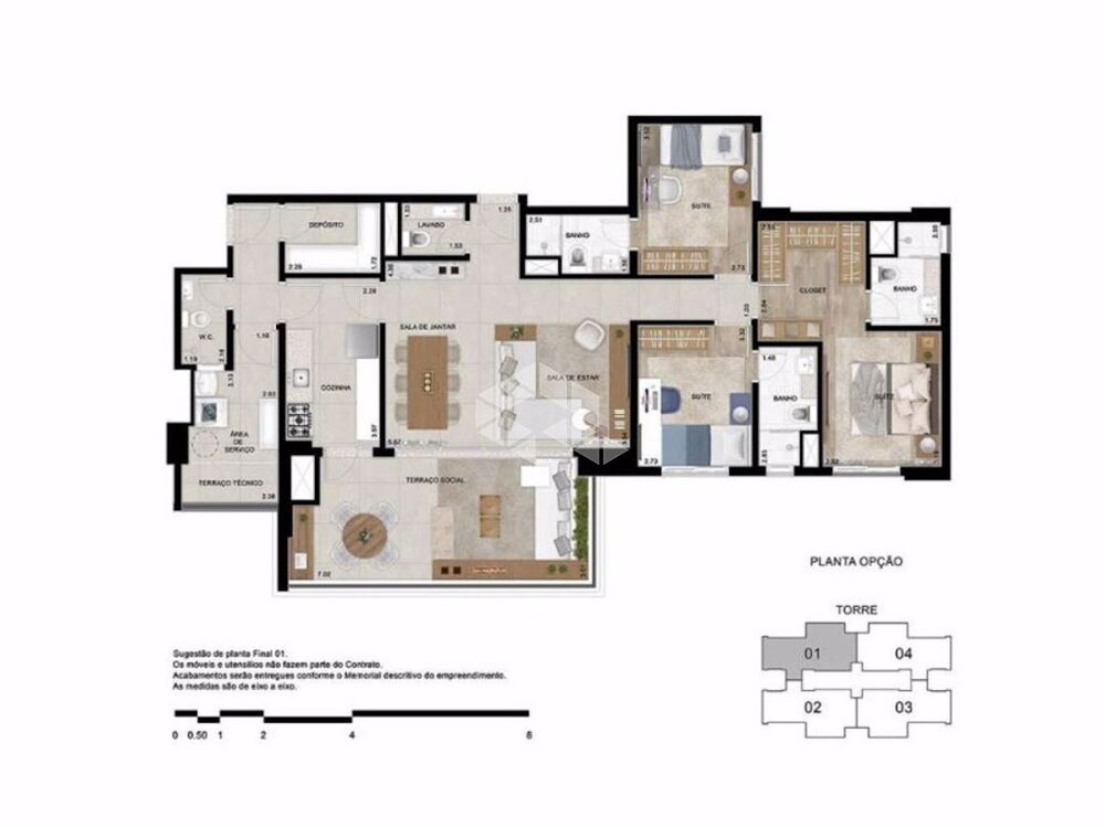 Apartamento, 3 quartos, 132 m² - Foto 15