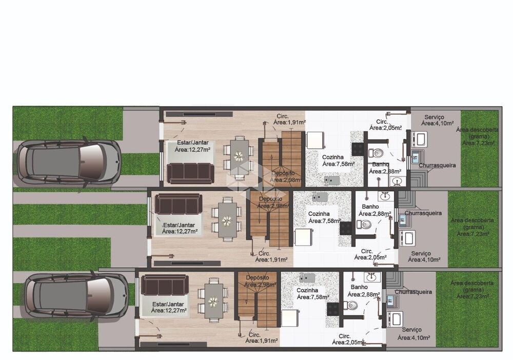 Casa à venda com 2 quartos, 64m² - Foto 5