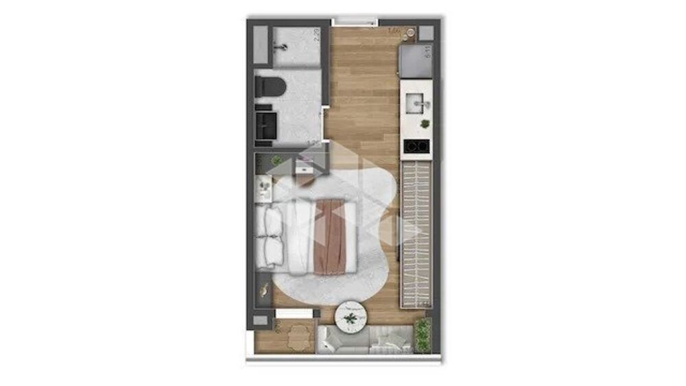 Apartamento, 1 quarto, 24 m² - Foto 8