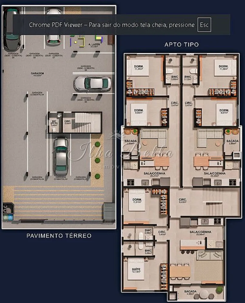 Apartamento, 2 quartos, 57 m² - Foto 2