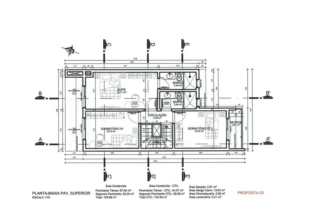 Casa, 3 quartos, 129 m² - Foto 3