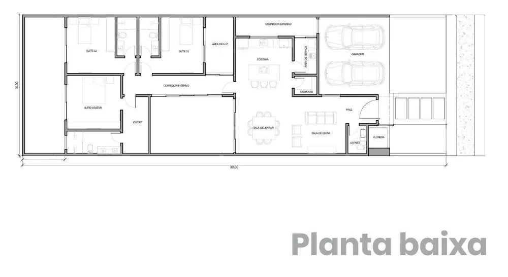 Casa de Condomínio, 3 quartos - Foto 5