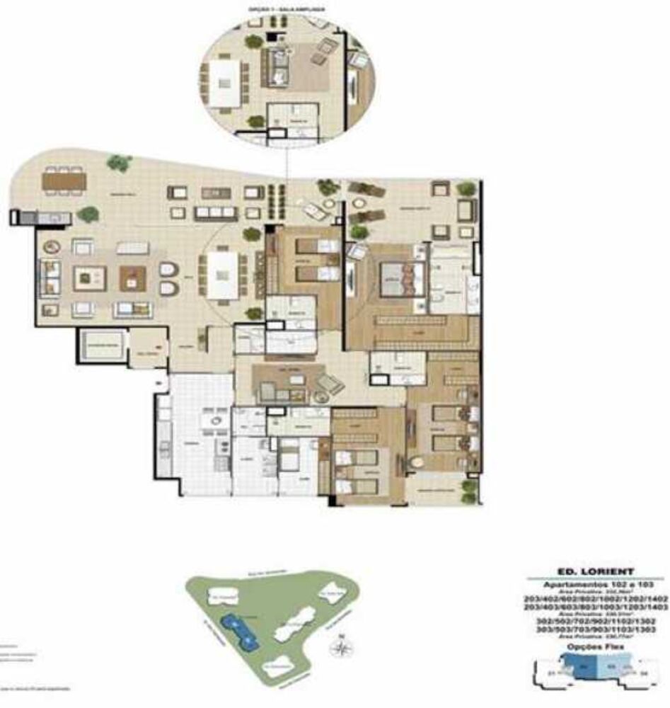 Apartamento, 4 quartos, 330 m² - Foto 2