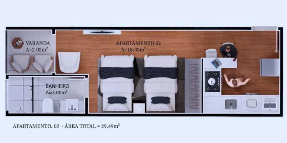 Loft, 30 m² - Foto 26