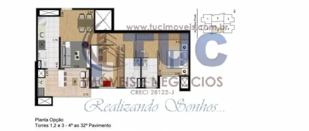 Apartamento, 2 quartos, 77 m² - Foto 17