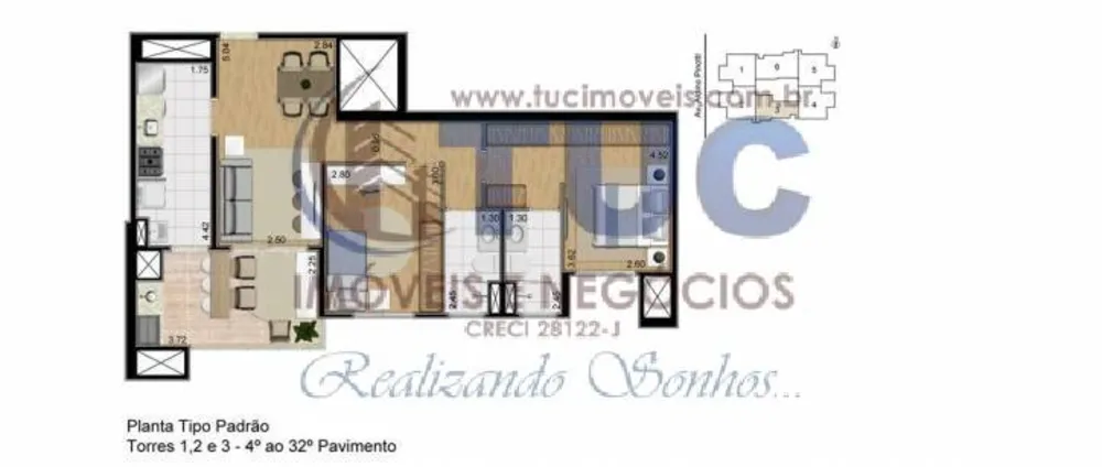 Apartamento, 2 quartos, 77 m² - Foto 16