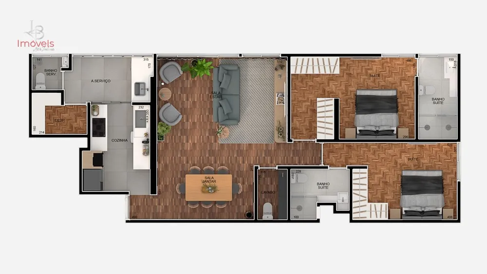 Apartamento, 2 quartos, 105 m² - Foto 12