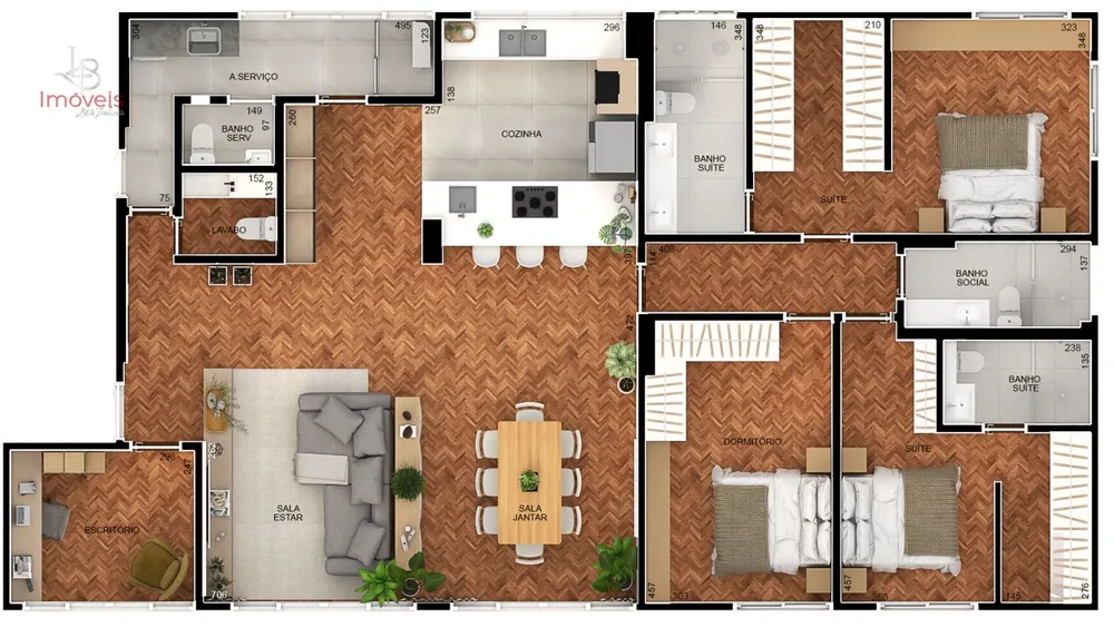 Apartamento, 3 quartos, 159 m² - Foto 8