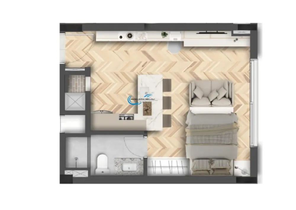 Apartamento, 1 quarto, 30 m² - Foto 11