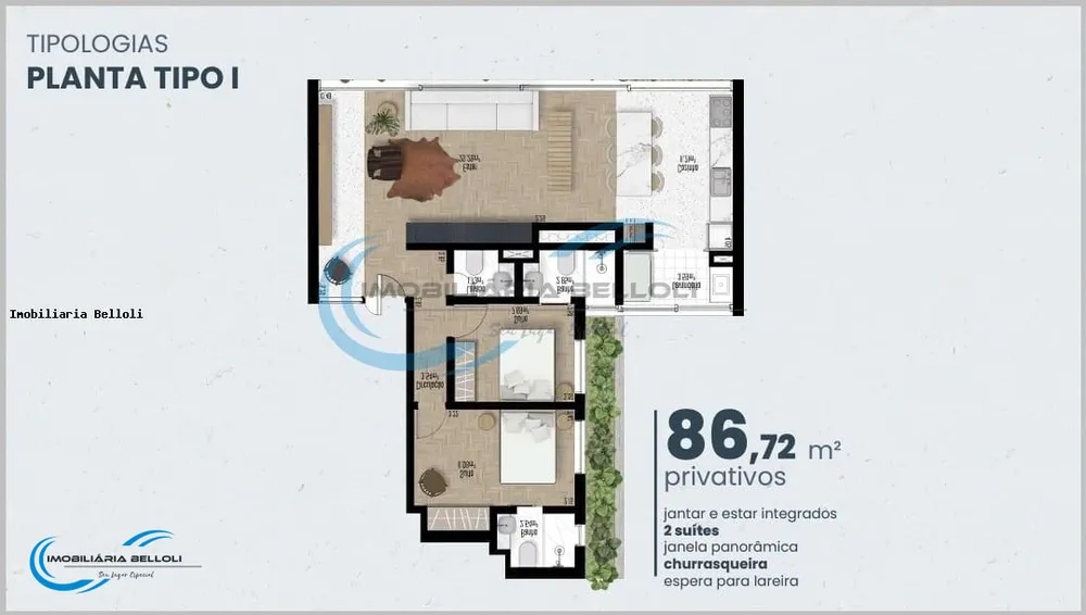 Apartamento, 2 quartos, 87 m² - Foto 18