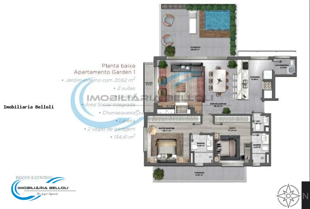 Apartamento, 2 quartos, 106 m² - Foto 18