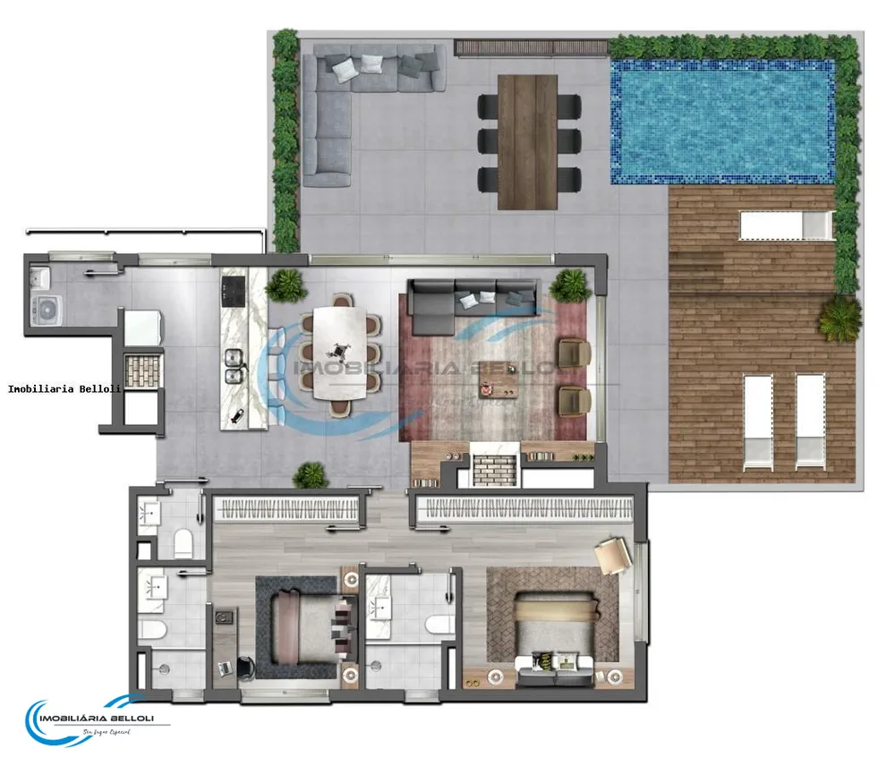 Apartamento, 2 quartos, 106 m² - Foto 9
