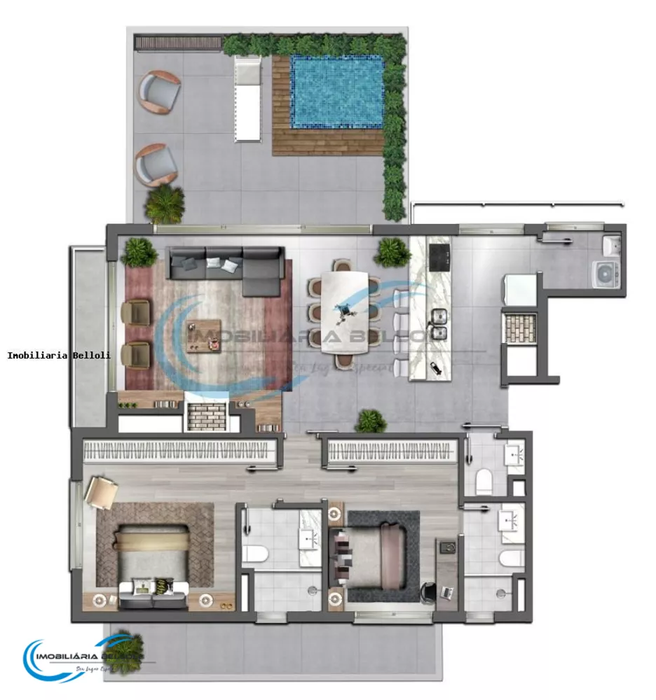 Apartamento, 2 quartos, 106 m² - Foto 5