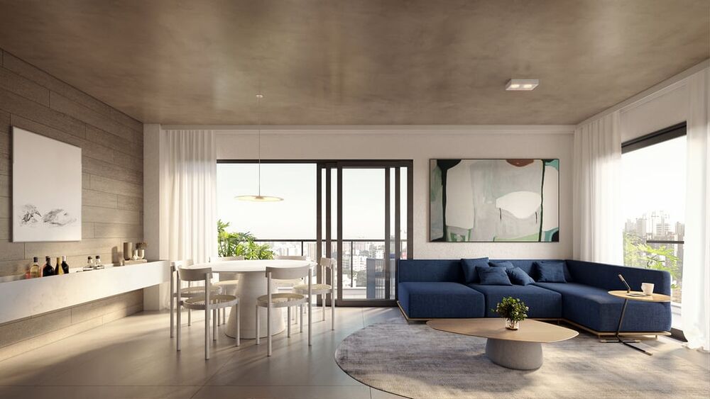 Apartamento à venda com 2 quartos, 109m² - Foto 2