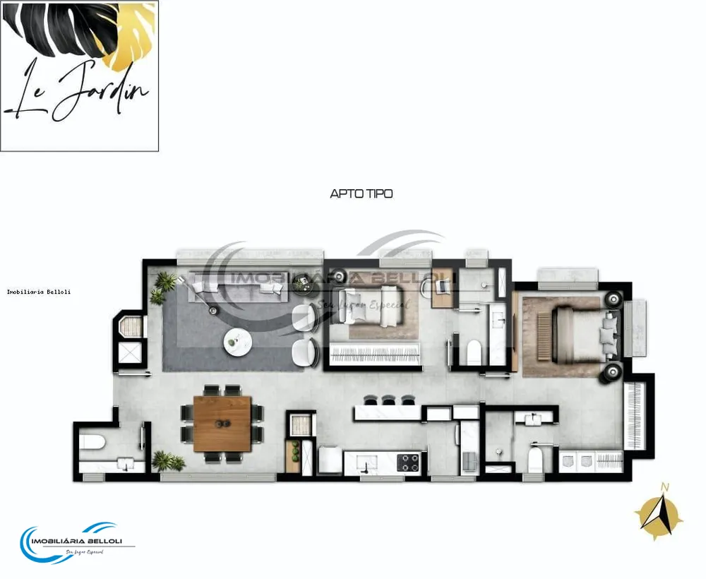 Cobertura, 2 quartos, 160 m² - Foto 8