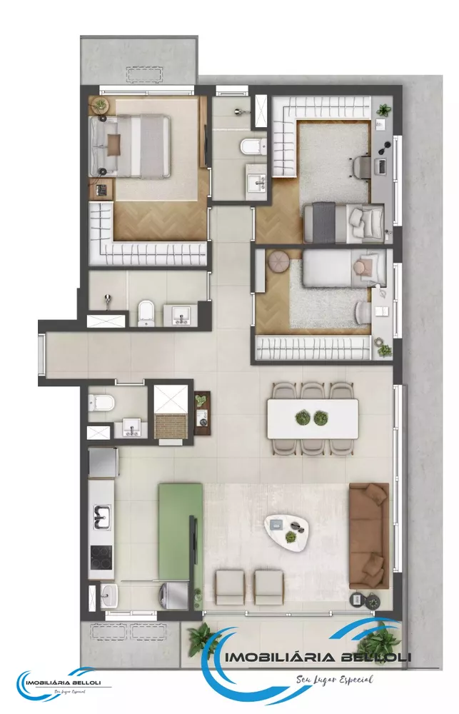 Apartamento, 1 quarto, 29 m² - Foto 4