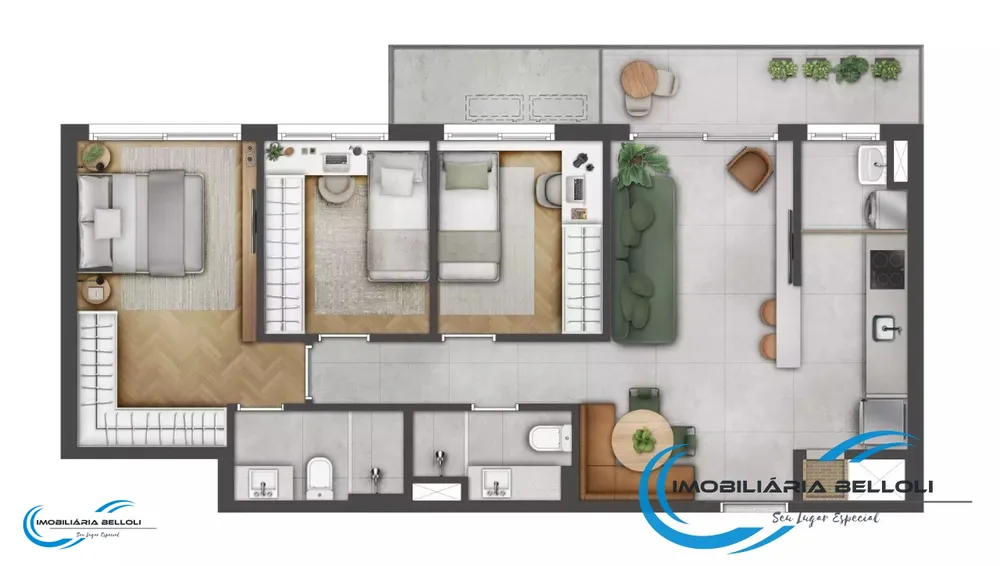 Apartamento, 1 quarto, 29 m² - Foto 12