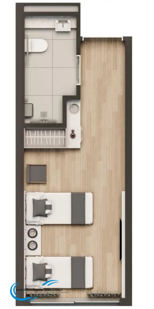 Apartamento, 1 quarto, 23 m² - Foto 15