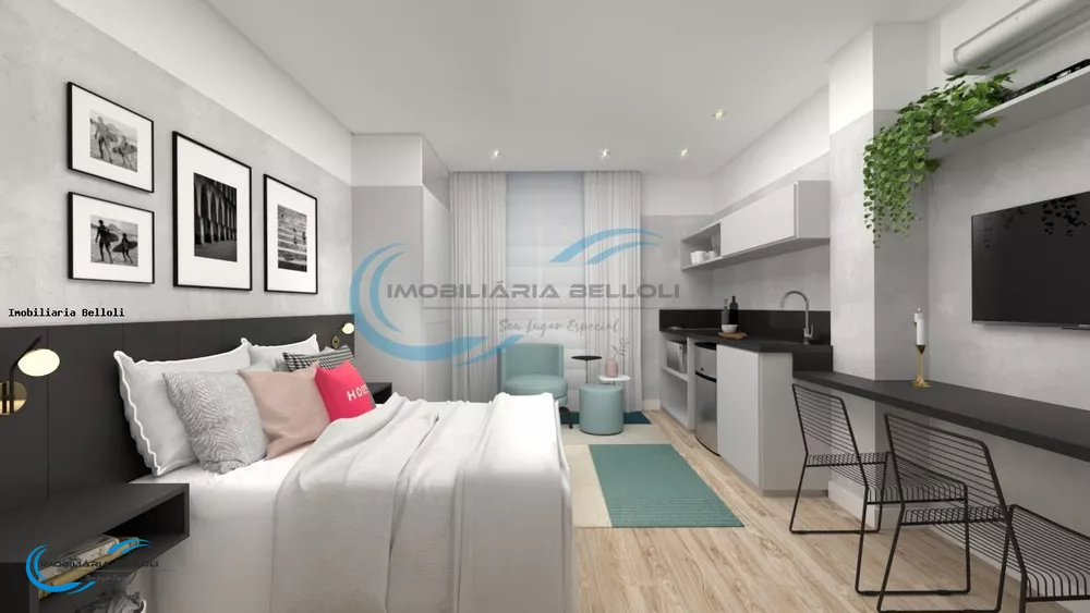 Apartamento à venda com 1 quarto, 24m² - Foto 2