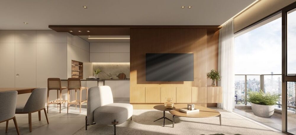 Apartamento à venda com 2 quartos, 126m² - Foto 2