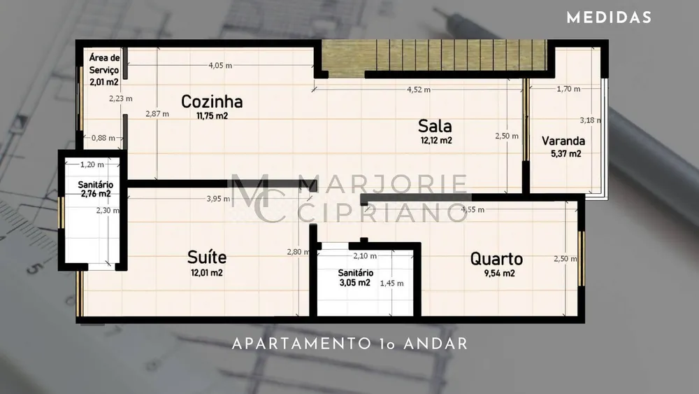 Apartamento, 64 m² - Foto 7