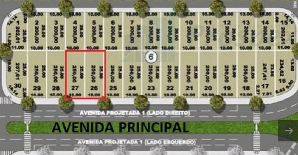 Loteamento e Condomínio, 250 m² - Foto 1