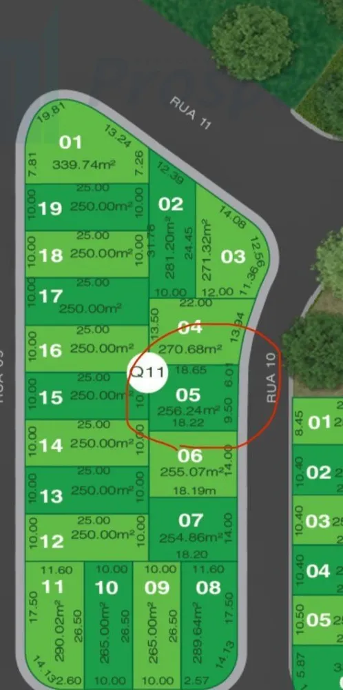 Terreno, 256 m² - Foto 3
