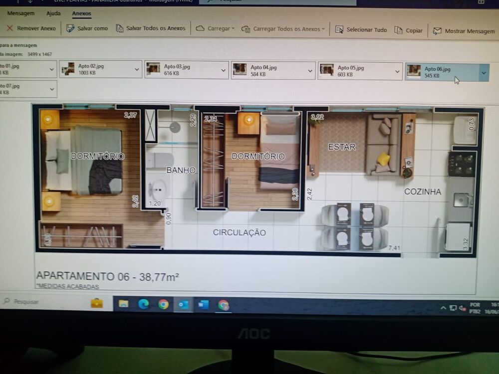 Apartamento à venda com 2 quartos, 37m² - Foto 24
