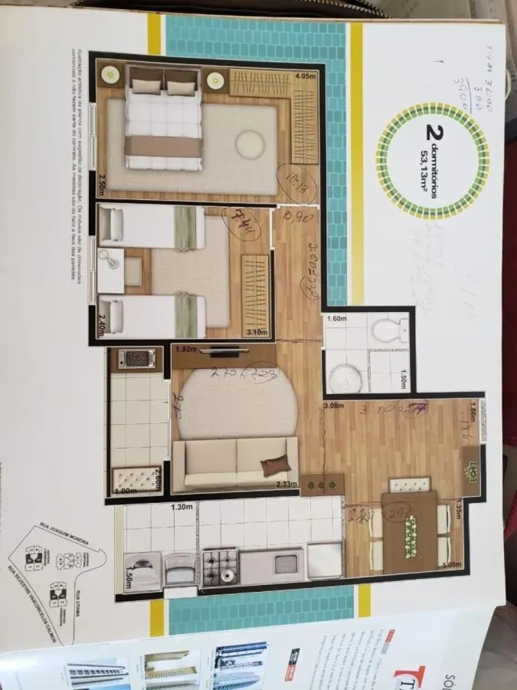 Apartamento, 2 quartos, 53 m² - Foto 17