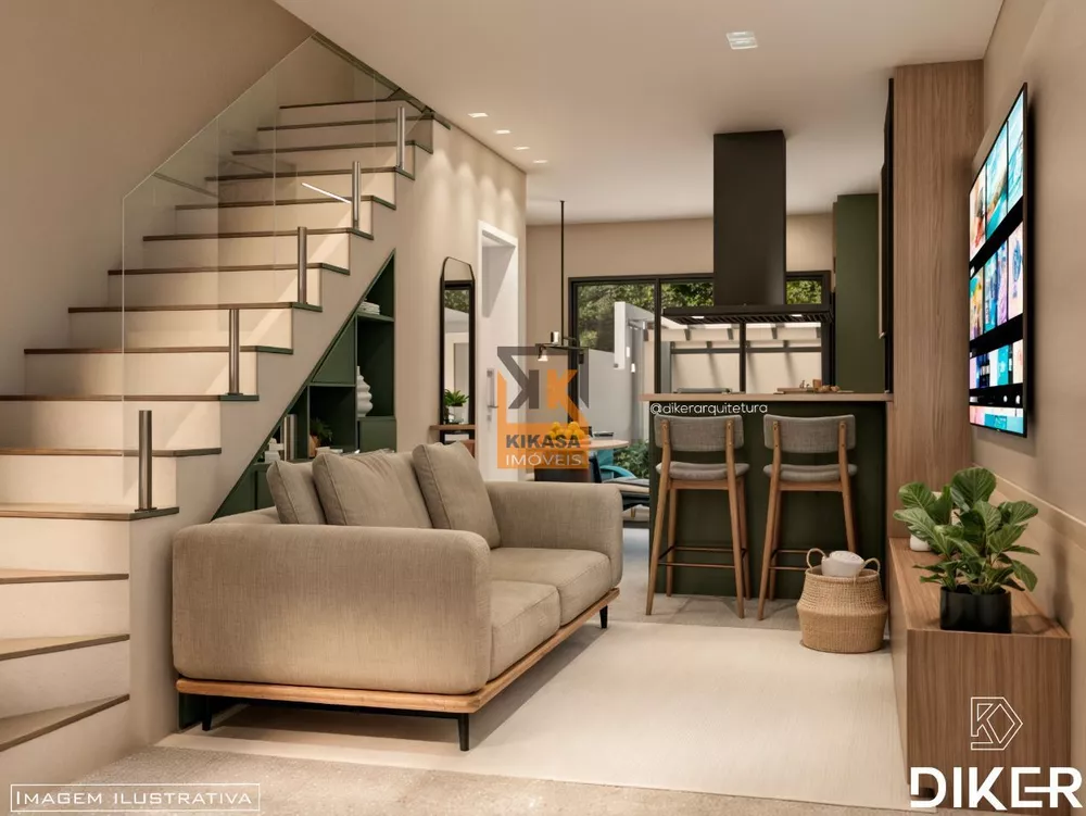 Sobrado, 2 quartos, 74 m² - Foto 1