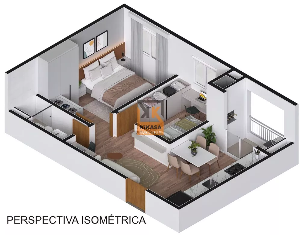 Apartamento, 2 quartos, 47 m² - Foto 4