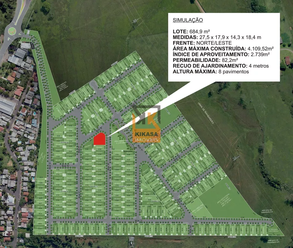 Terreno, 684 m² - Foto 2