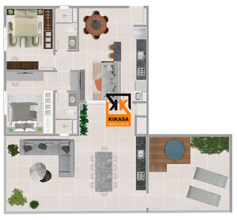 Apartamento, 2 quartos, 136 m² - Foto 12